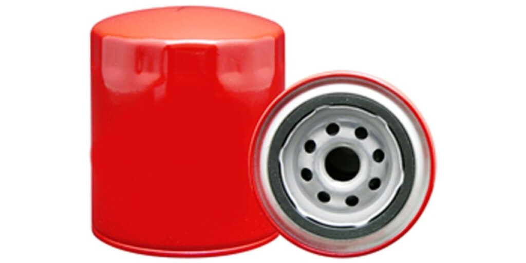 Red oil filter
